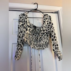 Kendall & Kylie floral blouse